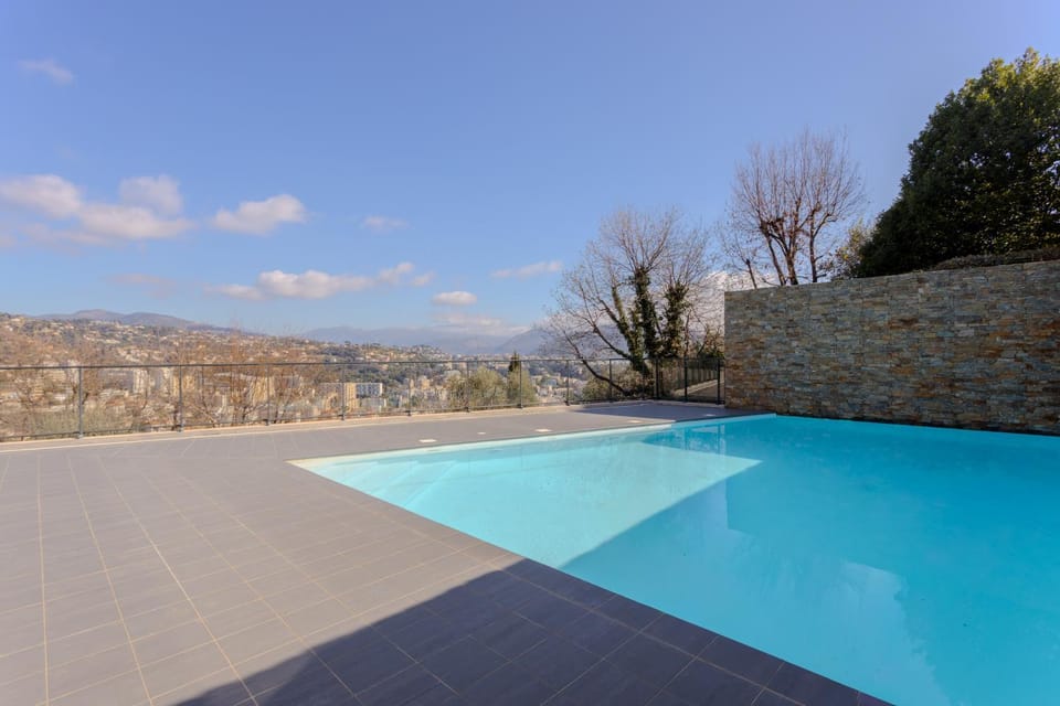 Day, Natural landscape, Mountain view, Pool view, Swimming pool