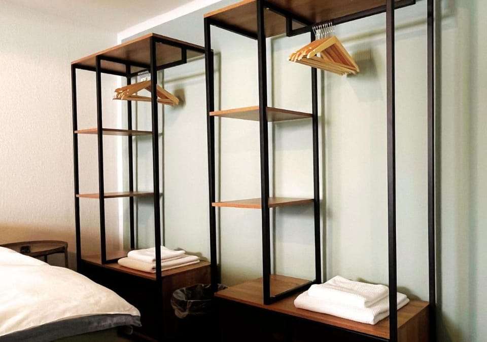 Bed, Photo of the whole room, wardrobe