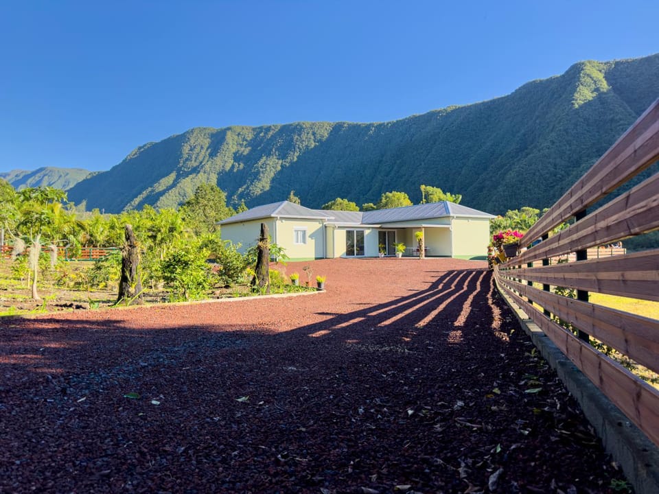 Property building, Natural landscape, Mountain view