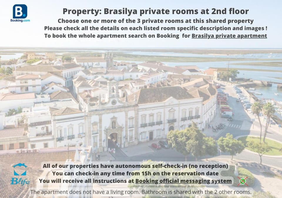 Blife Brasilya - private rooms at Santantonya 2nd floor Vacation rental in Faro