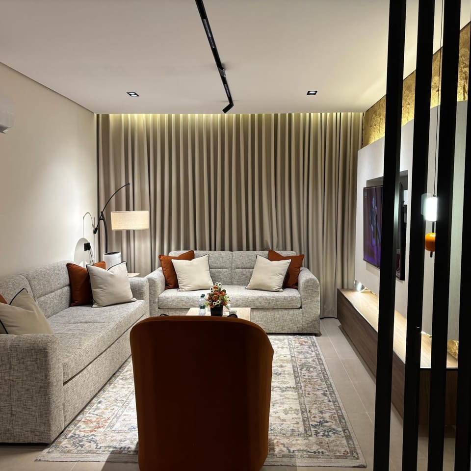 غرفتين وصالة بتصميم حديث Apartment in Riyadh