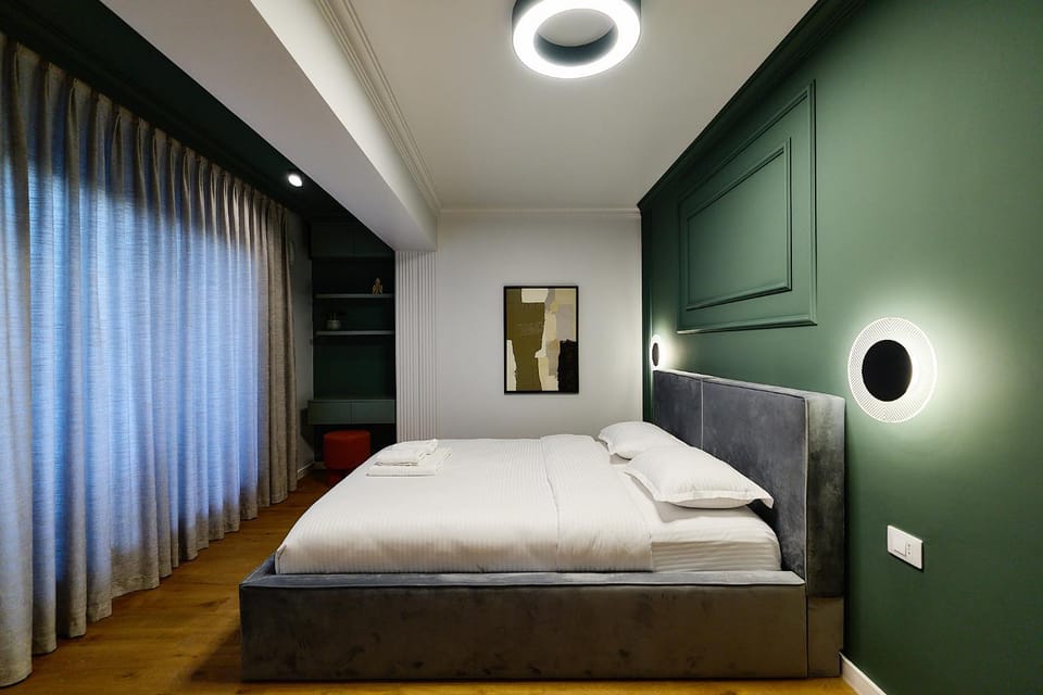 Bed, Photo of the whole room, Bedroom, wardrobe