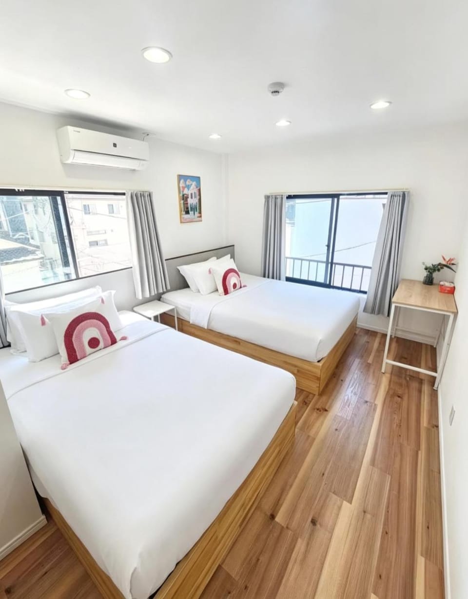 浅草花日美居 Asakusa Hanahi 301 Room Twin Room 4 min walk to Asakusa Temple Direct access to Narita Haneda Airport Apartment in Japan