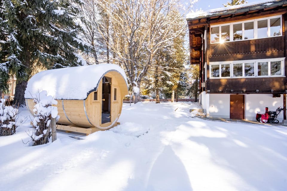 Day, Winter, Sauna