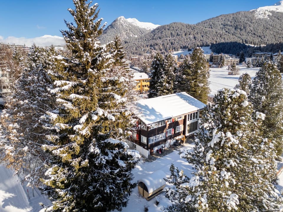 Property building, Day, Natural landscape, Winter