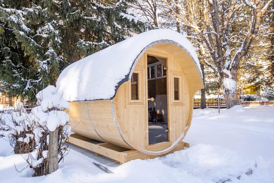 Day, Winter, Sauna