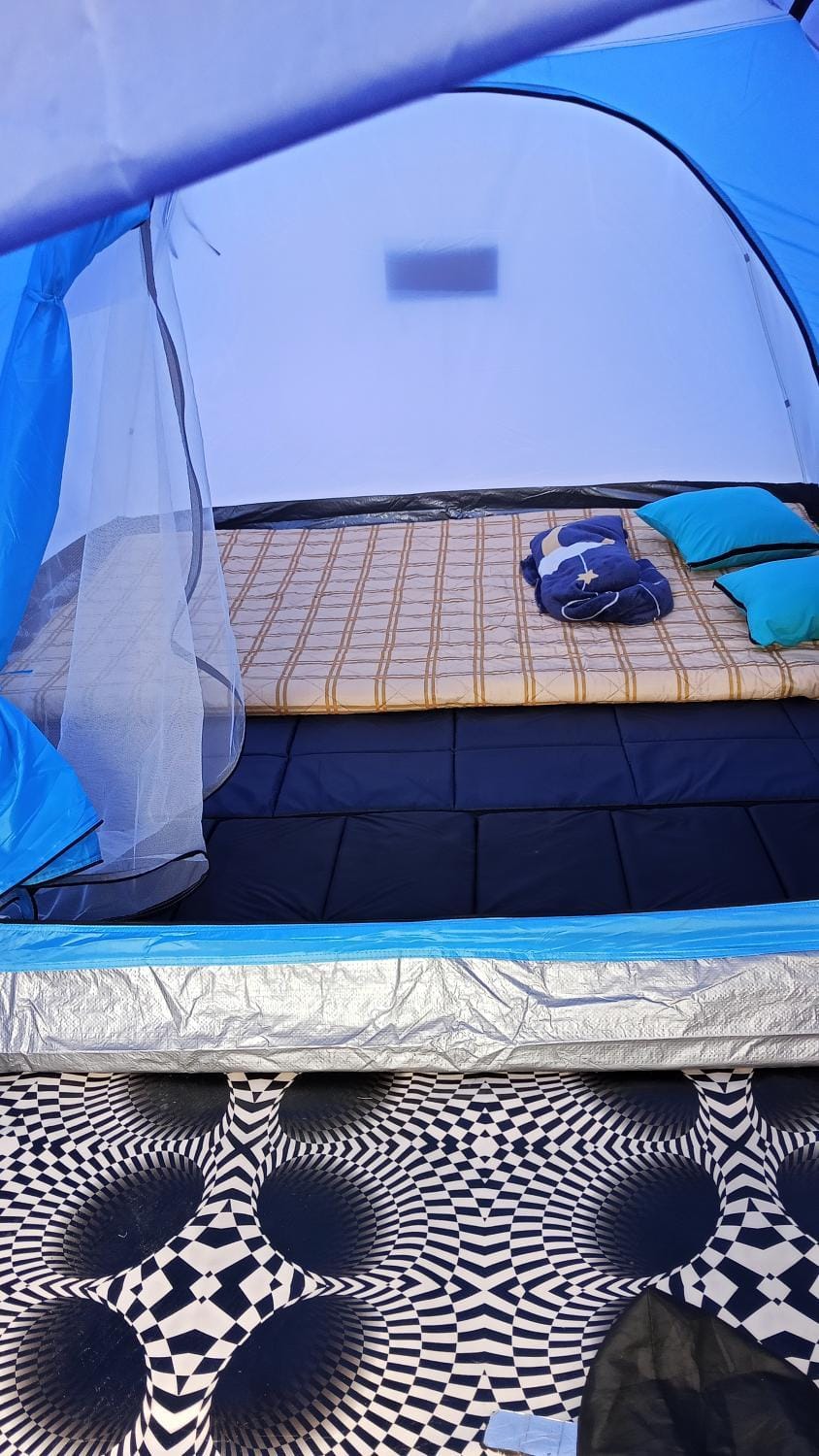 Tenda VIP Pantai Madasari Luxury tent in West Java