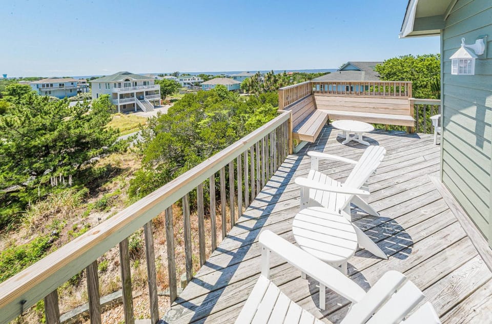 De-Duck-Tible - Duck, Carolina Dunes, Ocean and Sound Views, 300 Yds to Beach, Flex Stays House in Duck