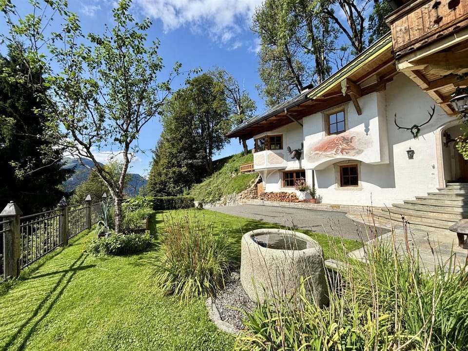 Property building, Garden view