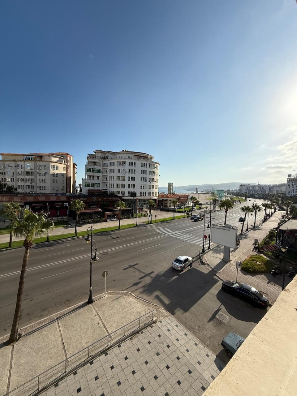 Cozy Malabata Studio Sea View Apartment in Tangier