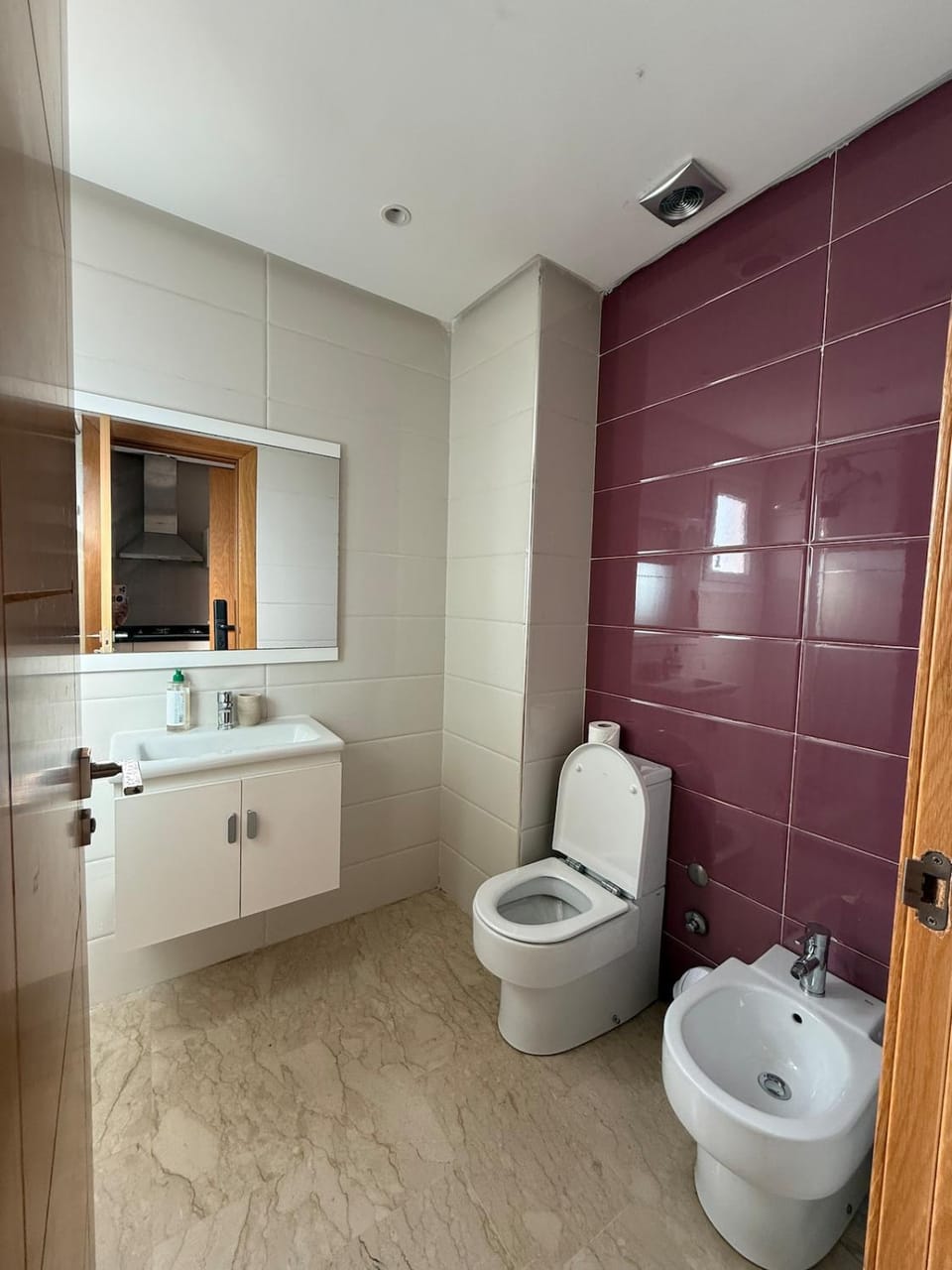 Cozy Malabata Studio Sea View Apartment in Tangier