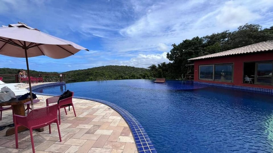 Natural landscape, Pool view, Swimming pool