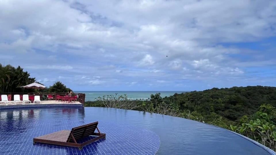 Natural landscape, Garden, Pool view, Sea view, Swimming pool, sunbed