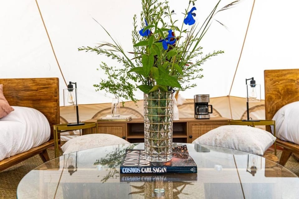 Glamping Ensueño en Omitlán Naturaleza y Confort Luxury tent in Hidalgo, Mexico