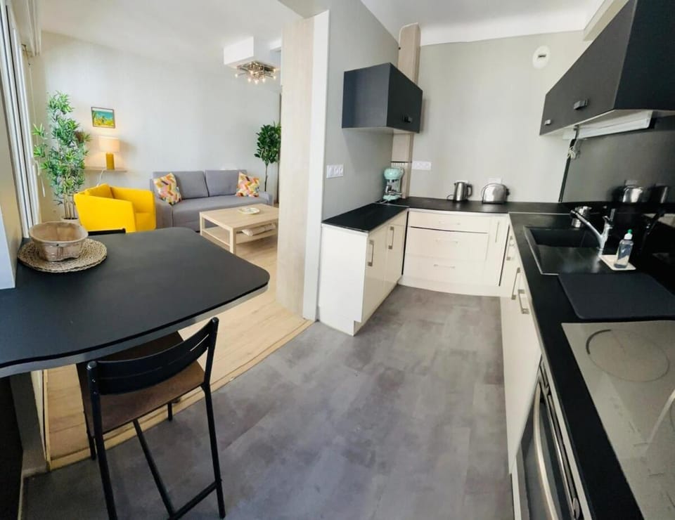 Bel appartement spacieux avec joli balcon arboré, calme, bien situé, centre ville Apartment in Nice