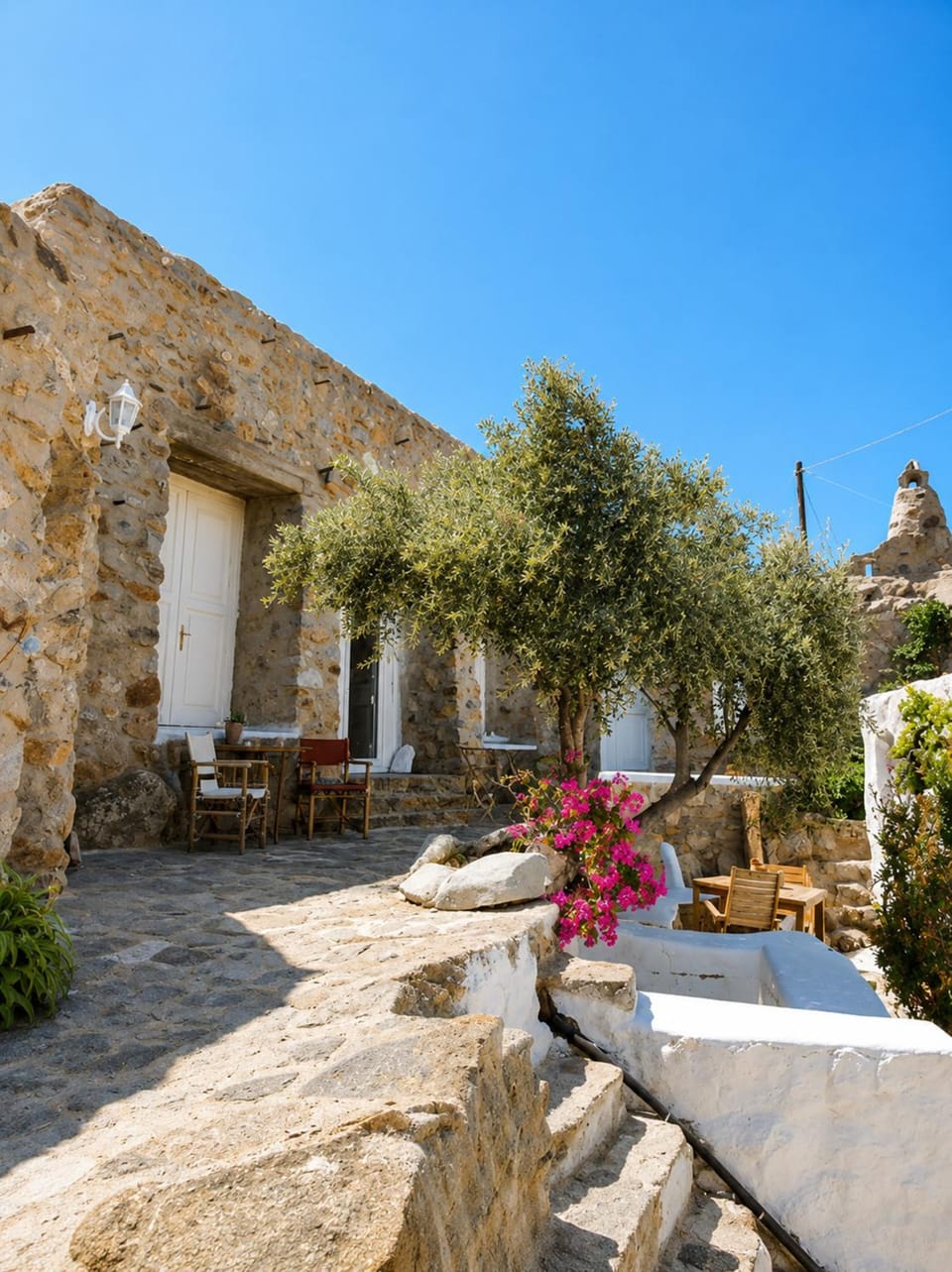 Facade/entrance, Garden view