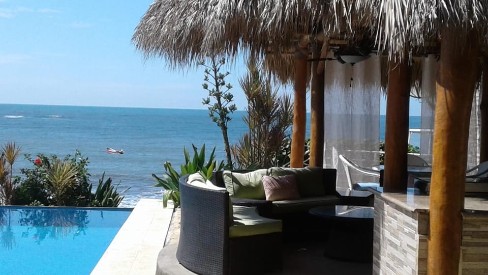 Patio, Sea view, Swimming pool
