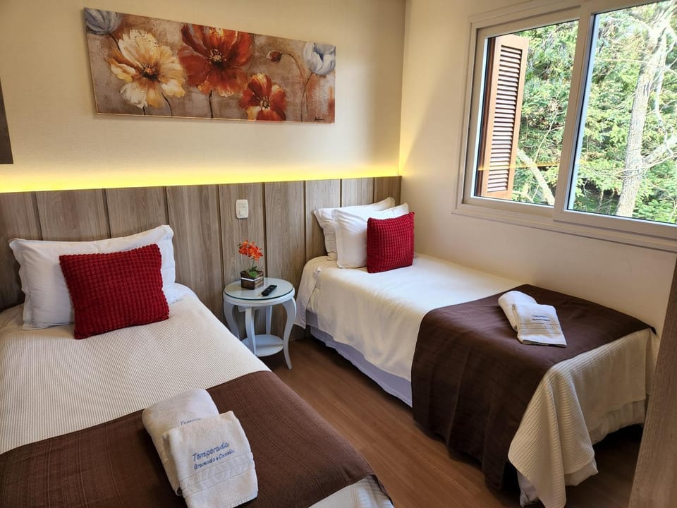 Temporada Gramado e Canela- Apartamento Centro Borges de Medeiros Apartment in Gramado