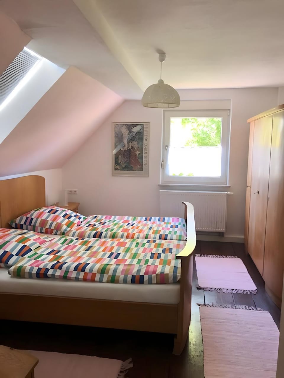 Property building, Living room, Bedroom