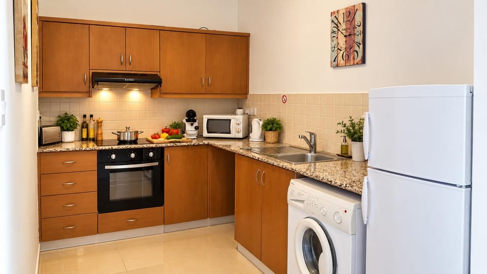 Large one bedroom apartment, with village view Apartment in Peyia