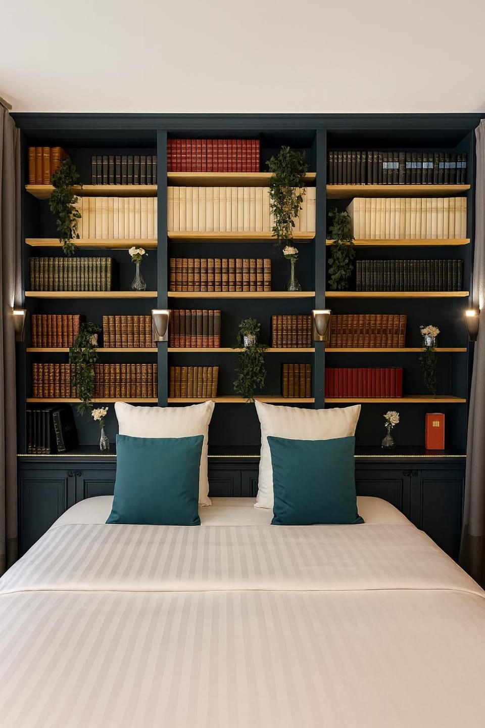 Bed, Living room