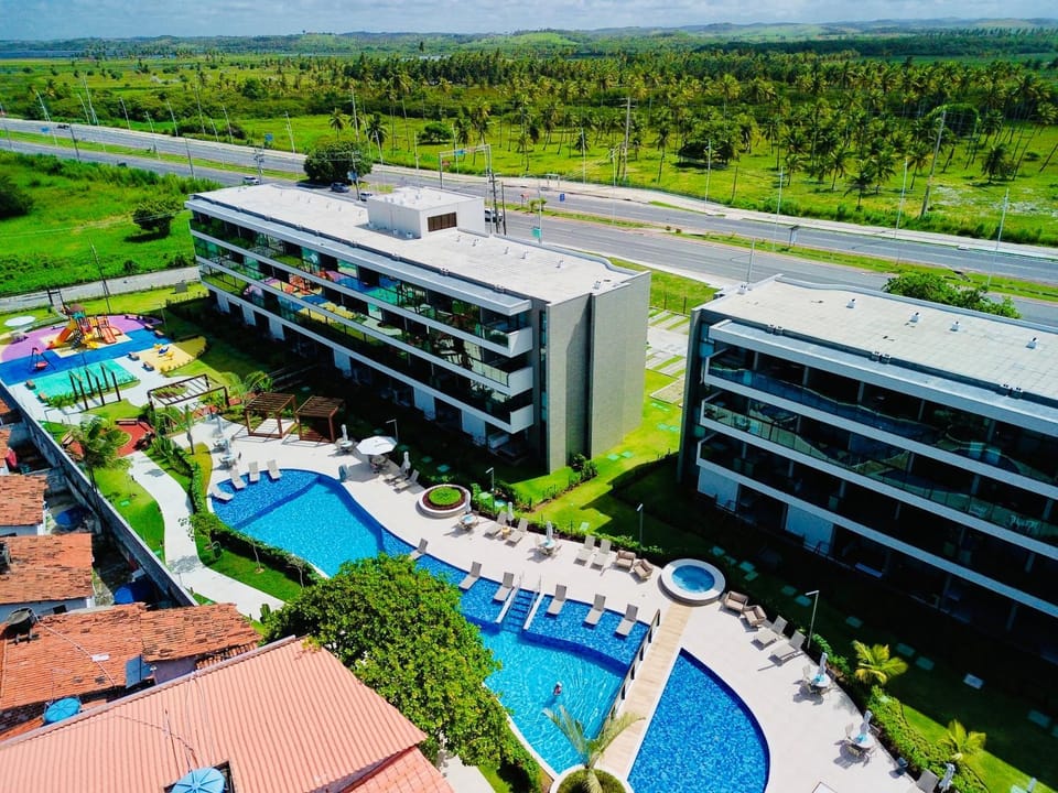 Property building, Bird's eye view, Children play ground, Swimming pool
