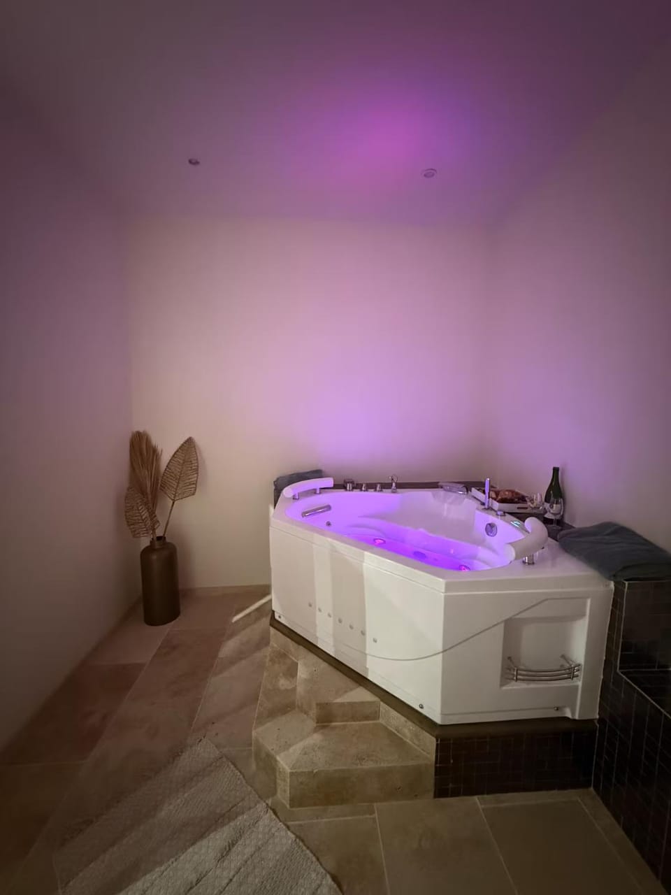 Suite romantique avec balnéo en plein centre de Nîmes Apartment in Nimes