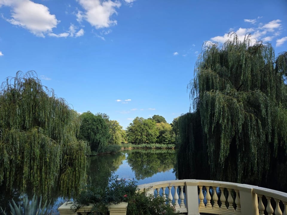 Natural landscape, Lake view