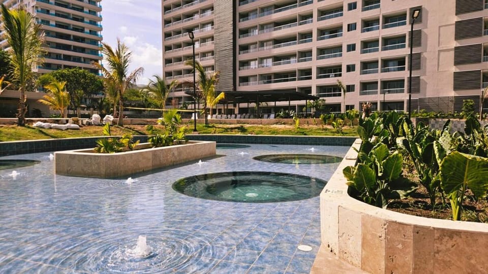 1BD Luxe Shore & Balcony Sunrise Next to the Beach Apartment in Magdalena, Colombia