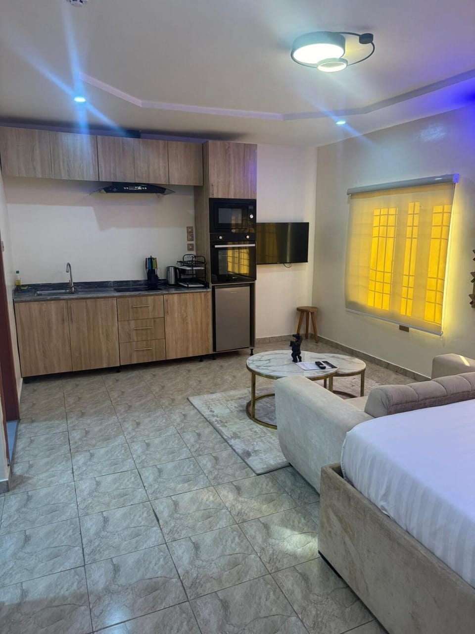 Kitchen or kitchenette, Photo of the whole room, Seating area
