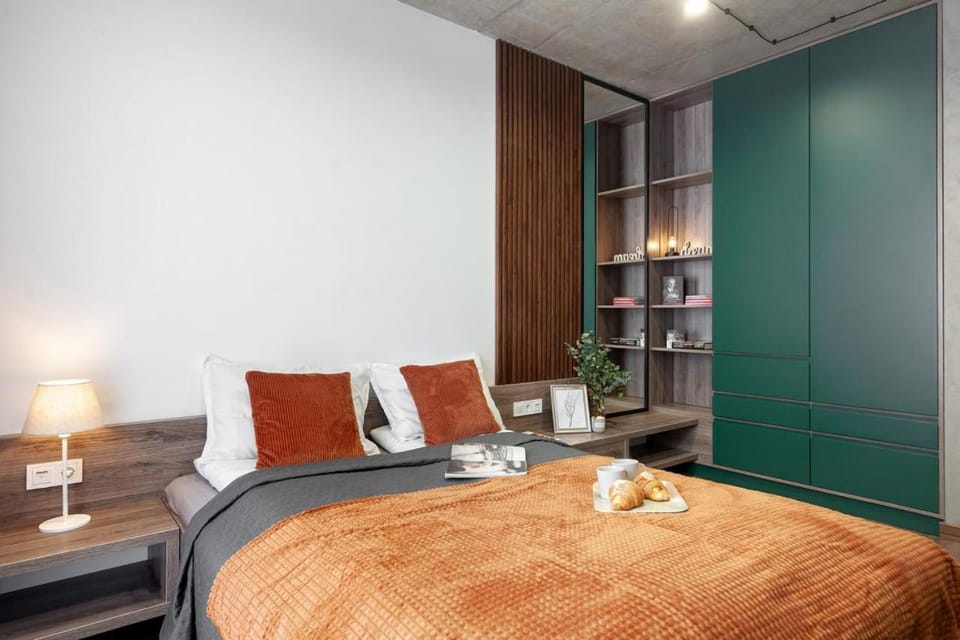 Bed, Bedroom, wardrobe
