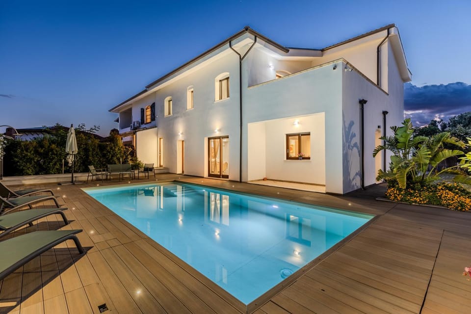 Villa il Principe - Villa esclusiva Tra mare e città, Piscina privata, Privacy Villa in Quartu Sant'Elena