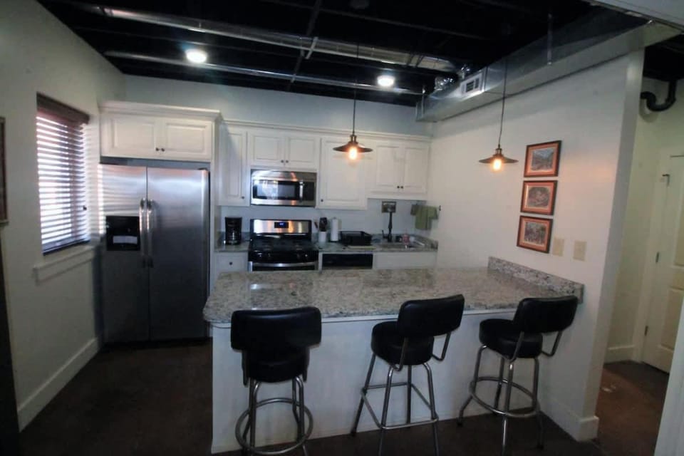 Large Unique Ground Floor Loft with Parking #1 Apartment in Macon