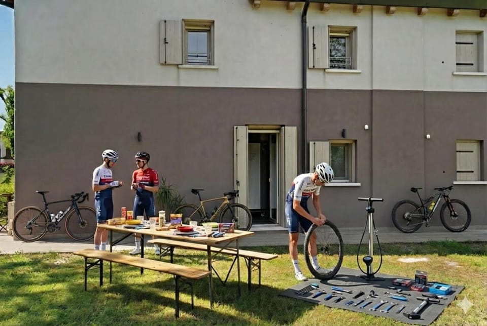 with free parking at the Corte dell'Angelo House in Venice