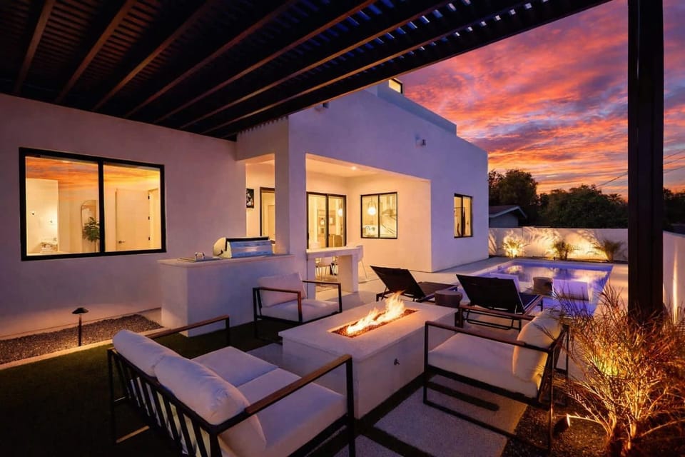Sunrift-Private Pool & Spa-Walk to Old Town House in Scottsdale