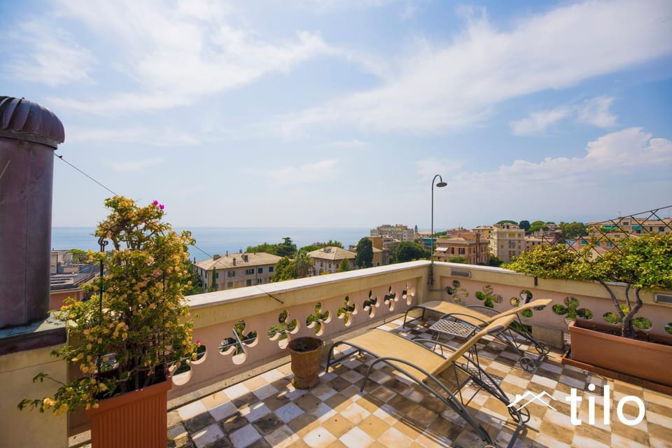 Patio, Day, Natural landscape, View (from property/room), Balcony/Terrace, Sea view