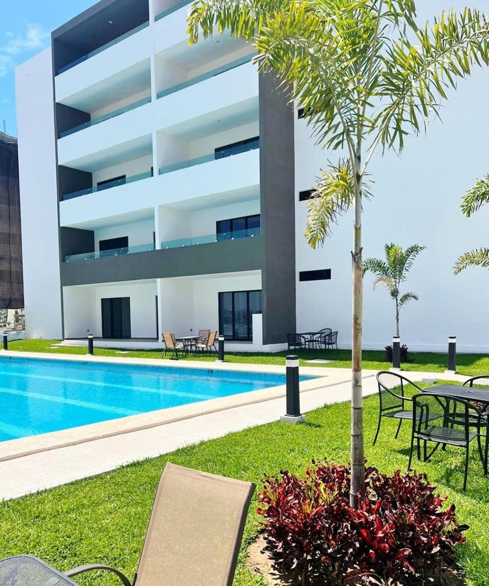 Marina Cerritos - Azul del Mar - 5 Albercas Apartment in Mazatlan