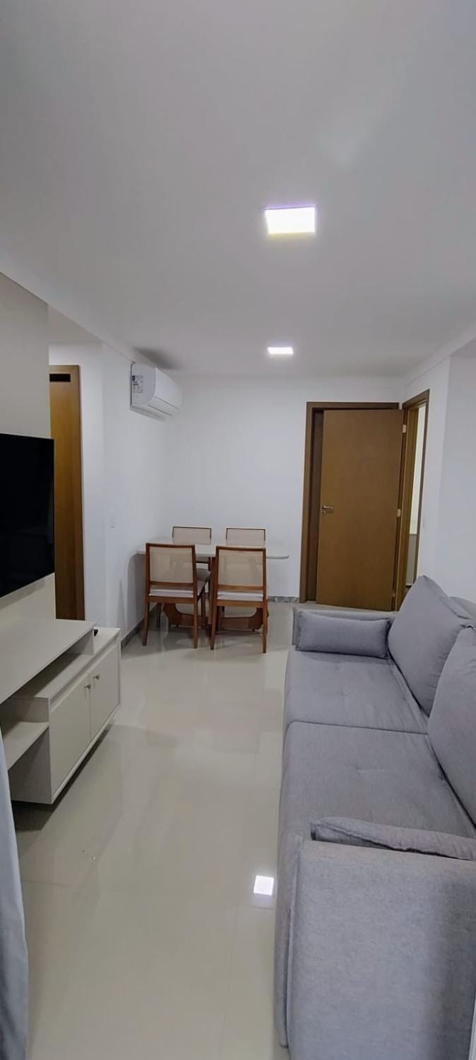 Living room, air conditioner