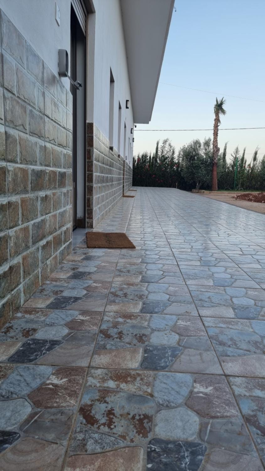 Property building, Patio