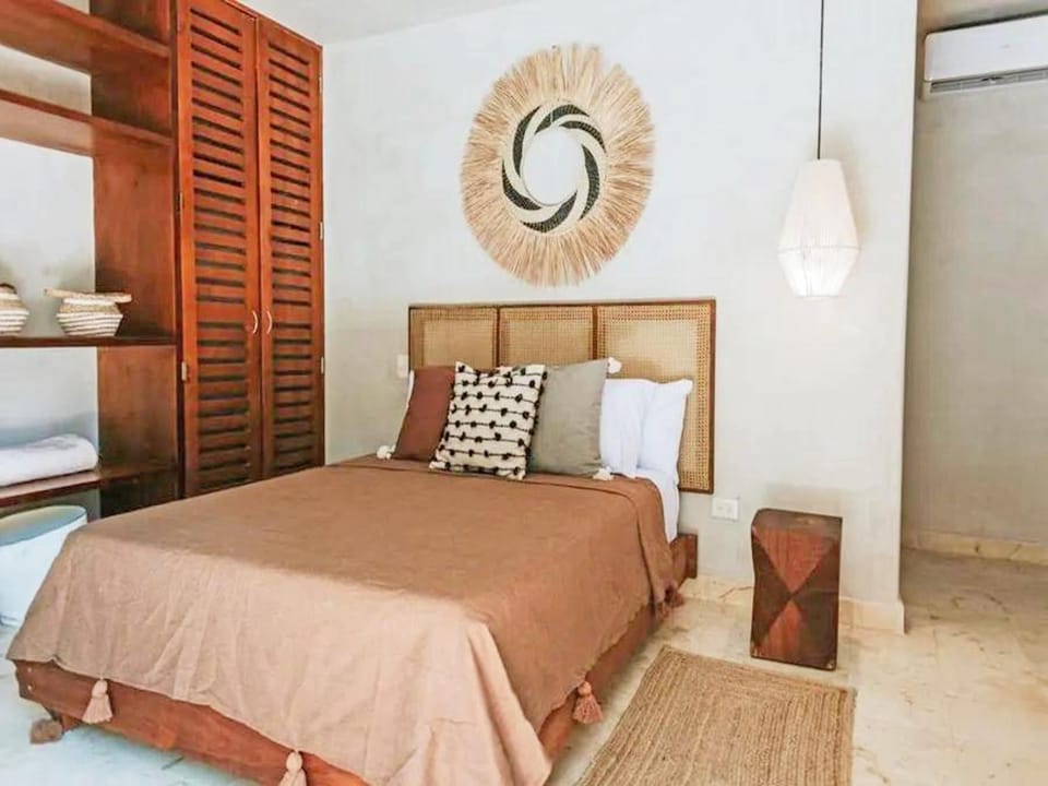 Boho-Chic Villa with 4 Bedrooms & 5 Bathrooms in Exclusive Playacar Phase 2 Villa in Playa del Carmen