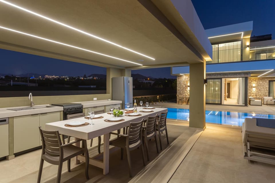 BBQ facilities, Dining area