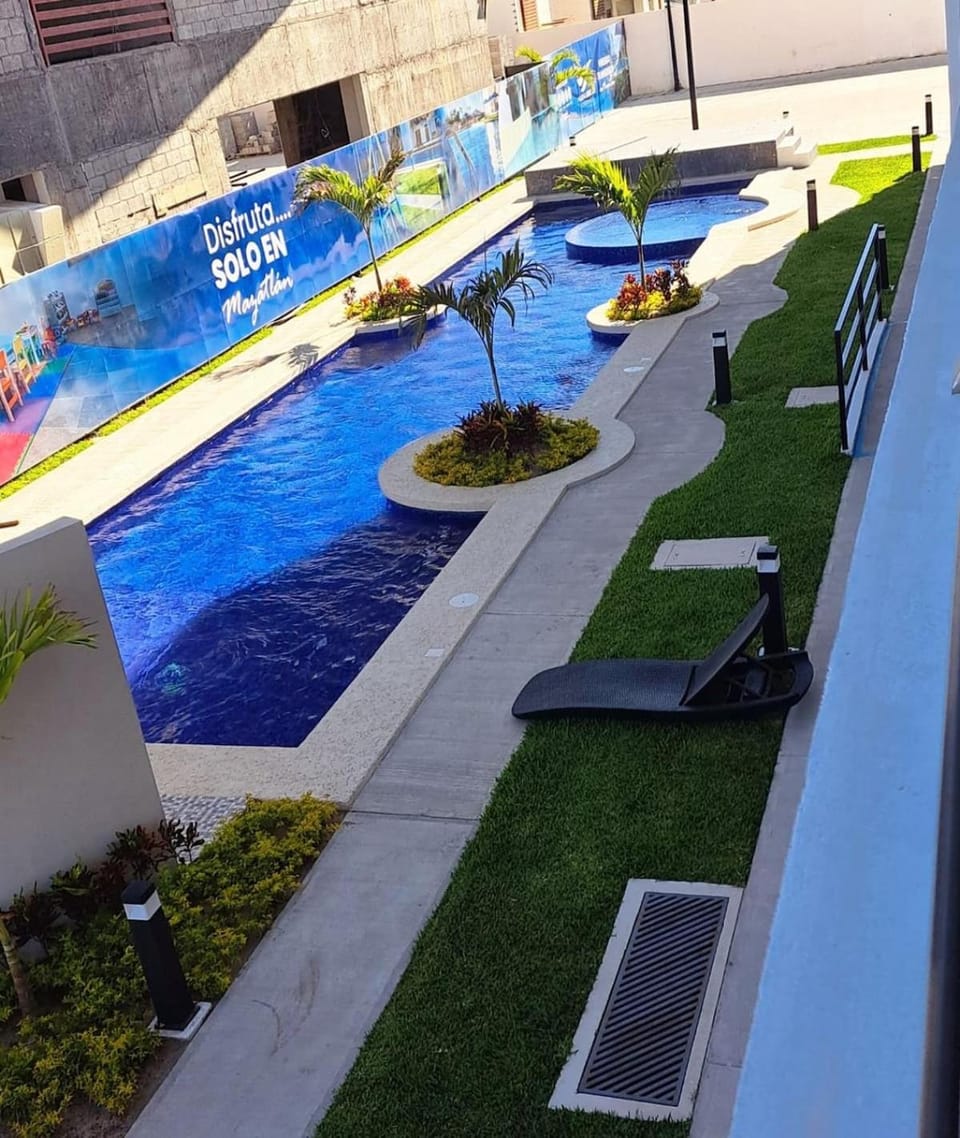Marina Cerritos - Blanco Celeste - 5 Albercas Apartment in Mazatlan