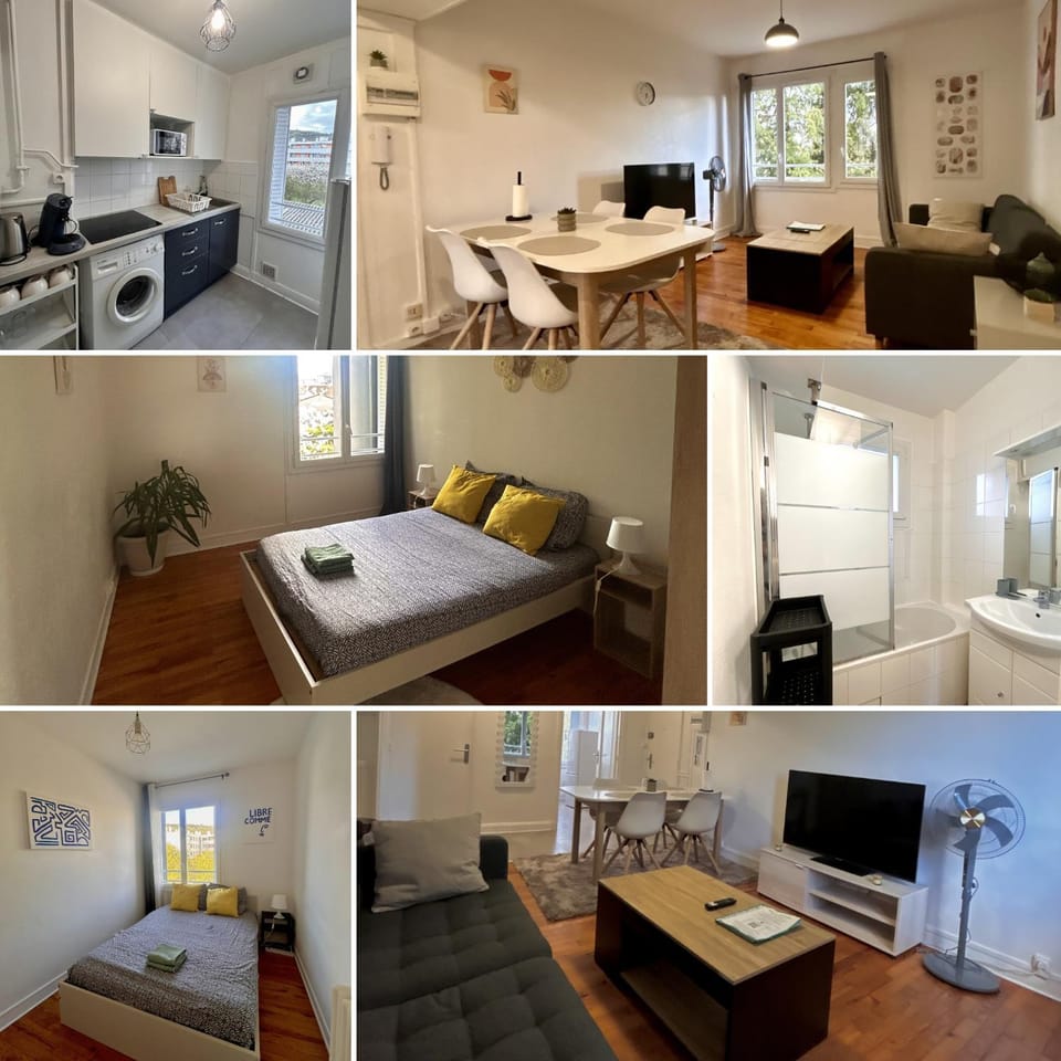 Bed, TV and multimedia, Living room, Photo of the whole room, Dining area, Bedroom