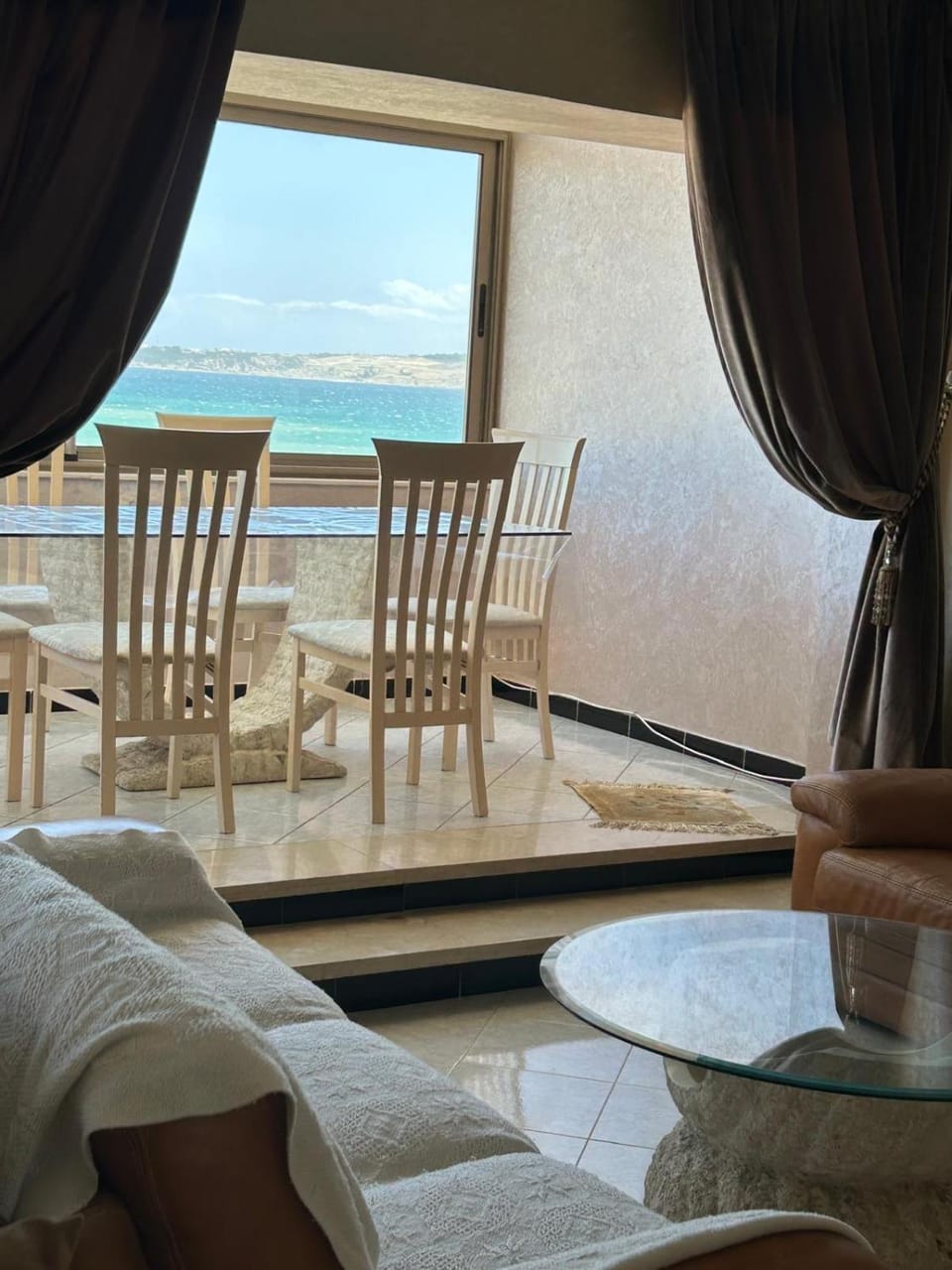 Dining area, Sea view
