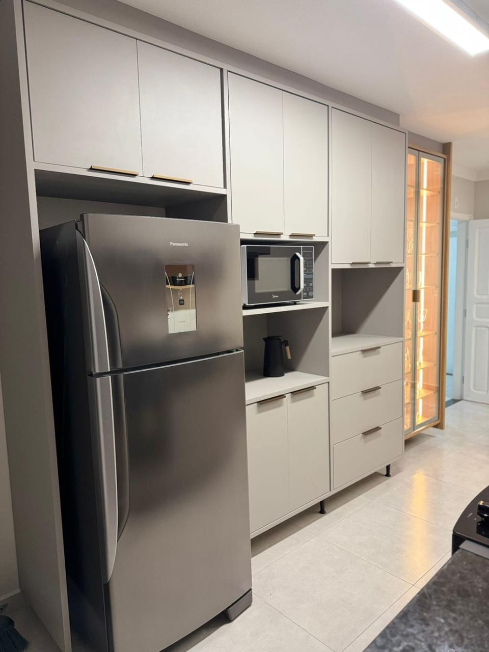 Kitchen or kitchenette, oven, stove