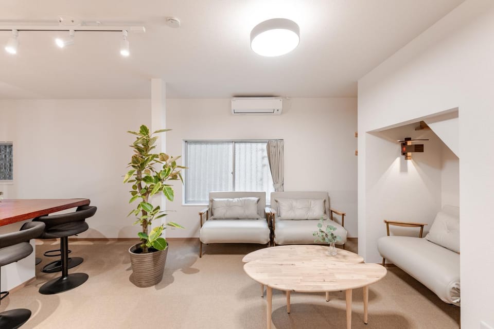Living room, air conditioner