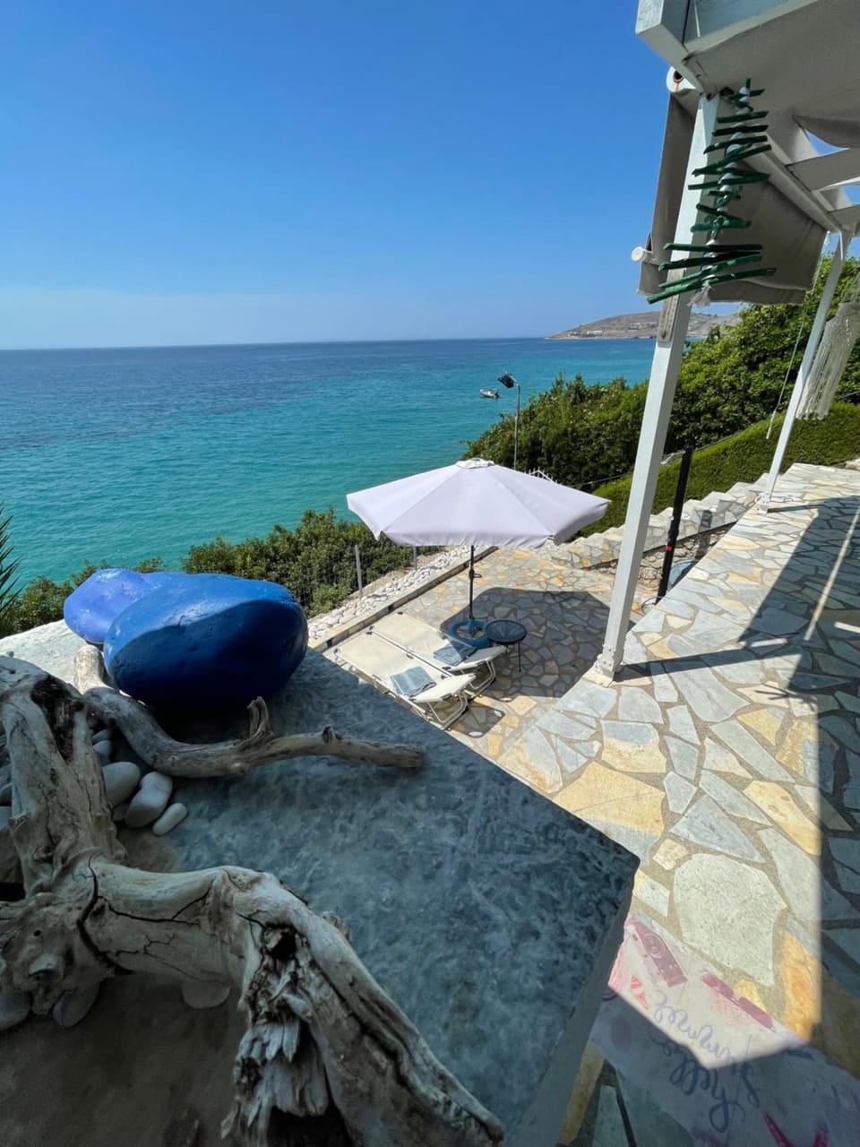 Patio, Balcony/Terrace, Beach, Sea view