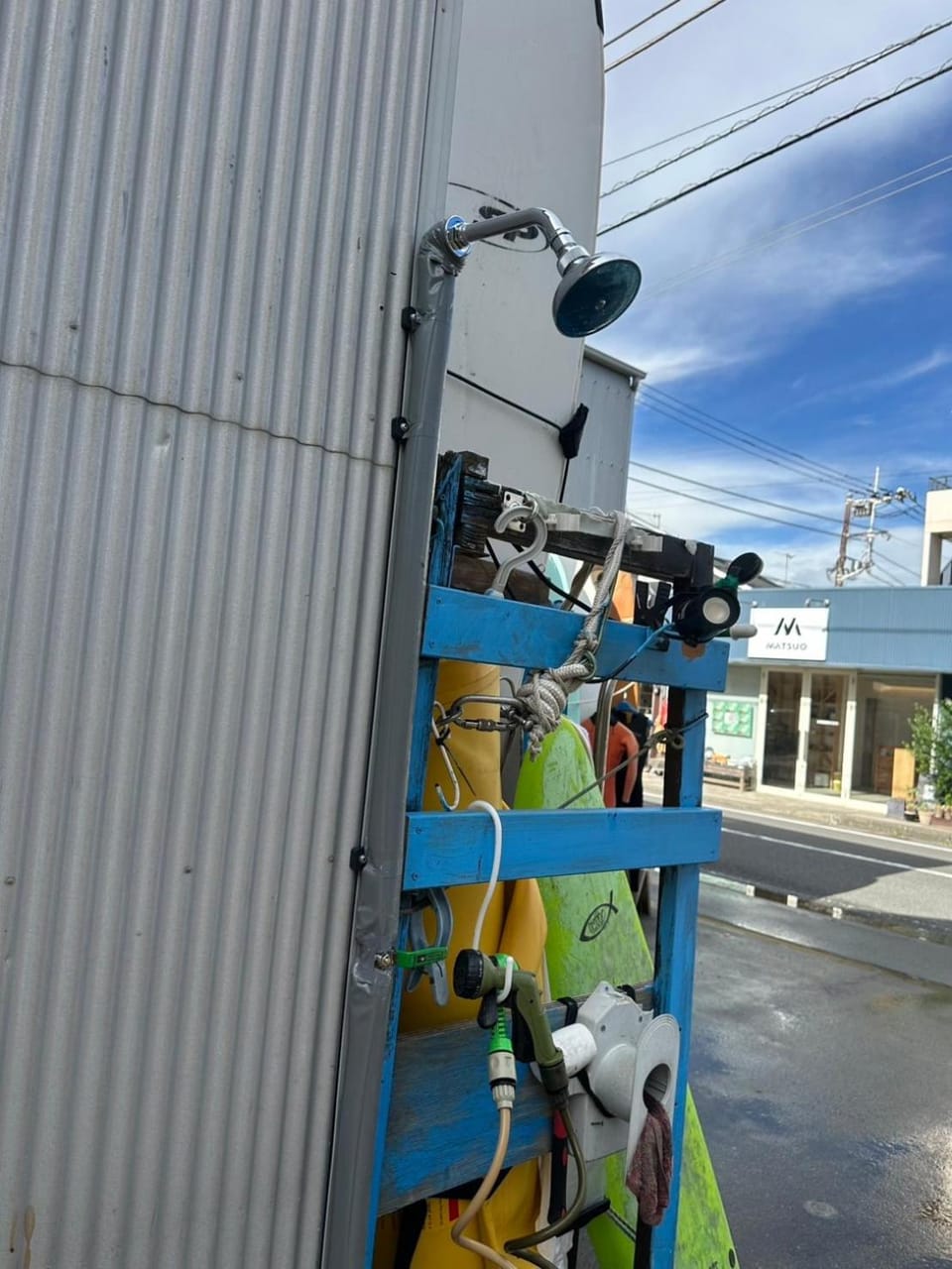 Shower, Property building