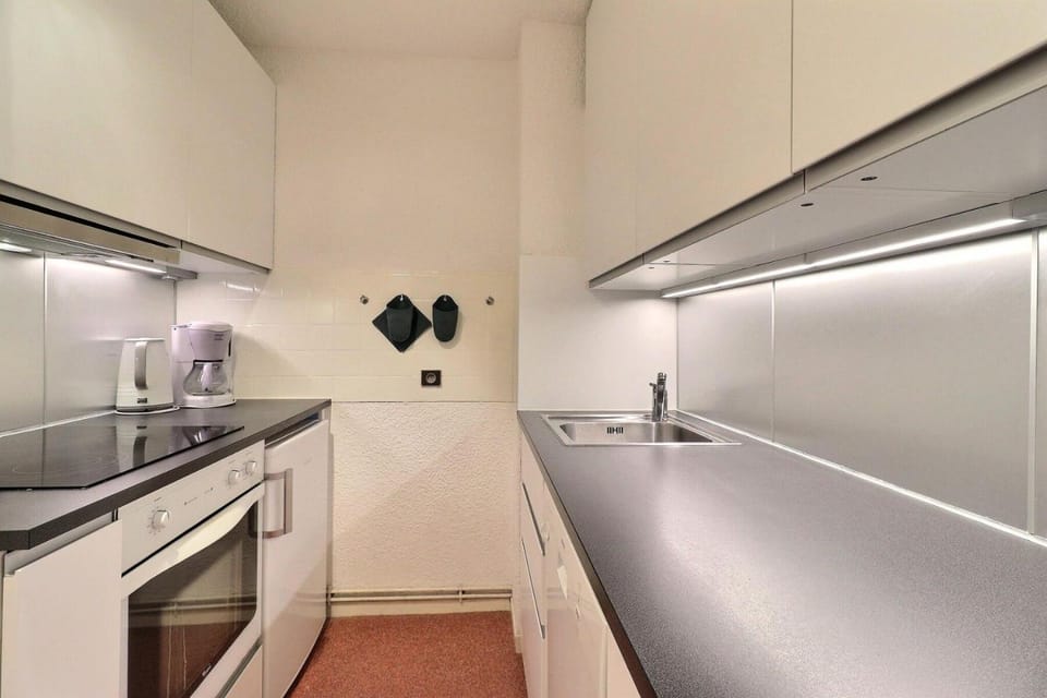 Résidence Saulire - JOLI 3 PIECES MEZZANINE AVEC CHEMINEE - ACCES INTERNET GRATUIT MAE-7573 Apartment in Les Allues