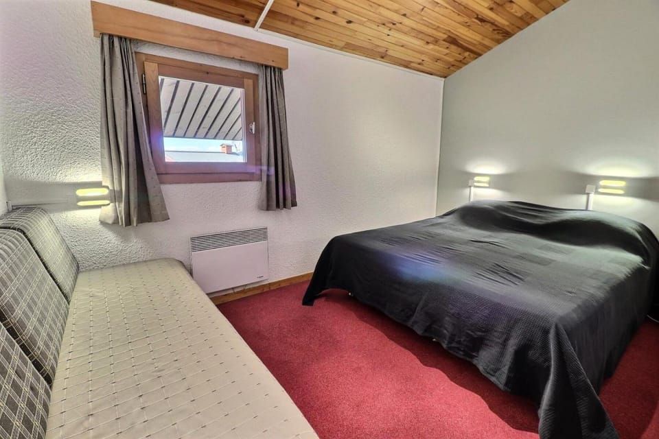 Résidence Saulire - JOLI 3 PIECES MEZZANINE AVEC CHEMINEE - ACCES INTERNET GRATUIT MAE-7573 Apartment in Les Allues